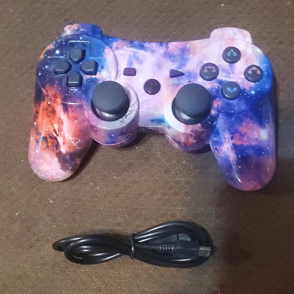 PS3 Wireless Galaxy Game Controller